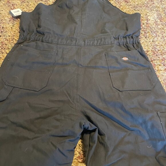 DICKIE's Men's Premium Insulated Duck Canvas Bib Overalls (2XL) - Picture 11 of 11